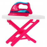 Sada na žehlenie s príslušenstvom ružová